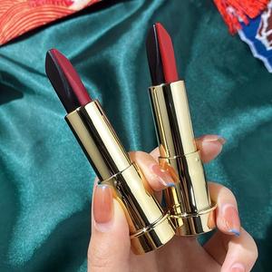 <span class=keywords><strong>AGAG</strong></span>-pintalabios mágico multicolor con espejo, doble tubo de pintura, 10 colores, 1 pieza = 10 colores, lápiz labial de terciopelo mate para estudiantes - Product Image 4