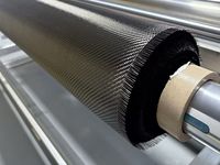Tissu en fibre de carbone de qualité A, tissage sergé 3K 200g 240g T300 Zhongfu SYT45, largeur 1m, vente en gros directe usine Chine