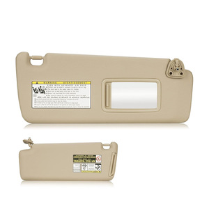 Toyota Highlander Sun Visor 74320-48260-A0 Beige Right Side Car <b>Interior</b> Roof <b>Accessory</b> - Product Image 1