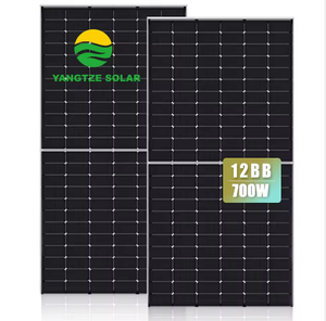 Panneau solaire <span class=keywords><strong>Yangtze</strong></span> 700W haute puissance 12BB, doté d'une efficacité de conversion élevée et d'une conception multi-busbar - Product Image 1