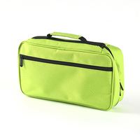 Sac de transport pour stylos marqueurs en tissu Oxford, double compartiment, fermeture éclair, étui de rangement pour stylos à dessin pour étudiants en art