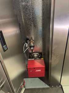 Four à pain rotatif industriel pour boulangerie, 16, 64, 32 plateaux, à gaz - Product Image 4