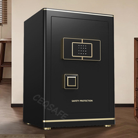 CEQSAFE TUYA APP WIFI Biometric Fingerprint Digital Smart Safe Box Keamanan Tinggi Pengenalan Wajah Brankas Digital untuk Rumah Kantor Hotel