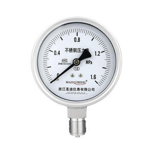 Fabrika OEM Mpa ölçekli çoklu özellikler Lpg 100mm yağ su basıncı ölçüm aletleri basınç <span class=keywords><strong>Test</strong></span> göstergesi - Product Image 2