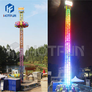 Emocionante bombeo de adrenalina de alta velocidad que desafía la gravedad, parada del corazón, emocionante, espectacular Hotfun HFST16 Drop Tower PP - Product Image 1