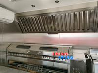 UKUNG Offre Spéciale chariot de nourriture mobile de conception simple chariot de nourriture BBQ yatai chariot de nourriture de train de vente extérieur chariot de nourriture