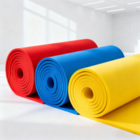 Vente en gros de panneaux en mousse EVA colorée à cellules fermées de haute densité de 10 mm, imperméables et protecteurs, pour boîtes d'emballage