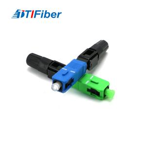 FTTH SC APC ตัวเชื่อมต่อแบบเร็วละลายเย็นสูญเสียการสอดต่ำสำหรับการต่อ<span class=keywords><strong>สาย</strong></span>ไฟแบบตก - Product Image 5