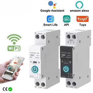 Interruptor de Circuito Inteligente Wifi 1p 63a para Riel DIN, Control Remoto Inalámbrico para Hogar Inteligente de <span class=keywords><strong>Tongo</strong></span> - Product Image 2