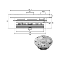 Système de serrage automatique à point zéro, fixation à changement rapide par pression d'air pour le maintien de pièces en usinage CNC automatisé de précision