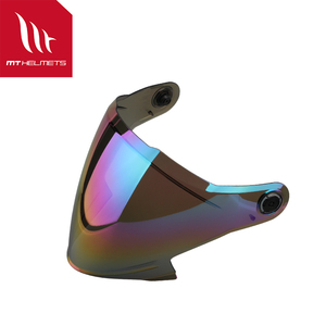 Lente de Repuesto para Casco MTHelmet COSMO SV V-37B, PC, Plateado, Ahumado, Arcoíris, Rojo, Talla Única - Product Image 4