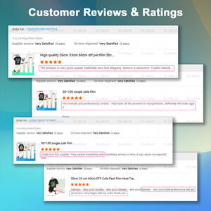 高品质DTF卷膜30厘米/33厘米/60/厘米/卷/热剥离/冷剥离热卖 - Product Image 5