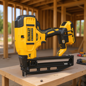 Pistola de Clavos Inalámbrica DeWalt 18V XR sin Escobillas, Calibre 16, Base Metálica - Product Image 3