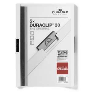 DURABLE - 2227-01 <b>Folder</b> with clip DURACLIP® 30, retailer (multi-pack) - EAN 4005546203690 ORGANIZATION AND <b>FILING</b> PRODUCTS - Product Image 3
