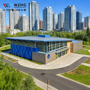 Estructura de Acero Aislada para Gimnasio/Almacén, Diseño Moderno, Fácil Instalación, Estándar NBA, 50 Años de Garantía - Product Image 1