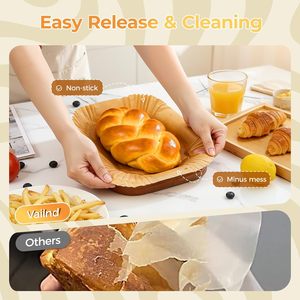 Loaf Pan Liners 155Pcs Non-Stick Parchment Paper 9x5 Inch Recyclable Heavy-Duty Food Grade Baking Supplies Bread Cakes - Product Image 3
