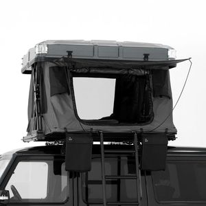 Tente de toit rigide automatique avec toit transparent Vue panoramique à 360° Télécommande sans fil pour camping en véhicule 4x4 - Product Image 6