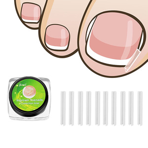 10 pièces/boîte C forme <span class=keywords><strong>ongle</strong></span> <span class=keywords><strong>incarné</strong></span> Correction Liner pédicure outil traitement des ongles accepter la personnalisation - Product Image 5