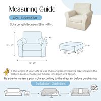 Housse de canapé et fauteuil MeiMeileo 2 pièces en velours gaufré à motif feuille, respirante, anti-poussière, extensible, ajustée, lavable, adaptée aux animaux domestiques