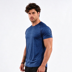 Camisetas Deportivas Personalizadas Baratas al por Mayor para Hombre, Camisetas de Poliéster 100%, Camisetas Deportivas de Gimnasio con Elastano, Camisetas Deportivas de Secado Rápido para Hombre - Product Image 6