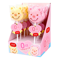 Boxed Cartoon Shaped Hard Chewy Caramel with Lutein Ester Cotton Candy Daily Stress Relieving Snacks