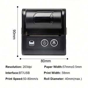 Cheap Factory Price <b>Mobile</b> Receipt Printer 58mm Portable Usb Blue Tooth Thermal Bill Printer - Product Image 5