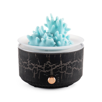 Nouveau humidificateur de bureau en forme de corail avec lumière LED à 7 couleurs changeantes, télécommande, diffuseur d'arômes relaxants