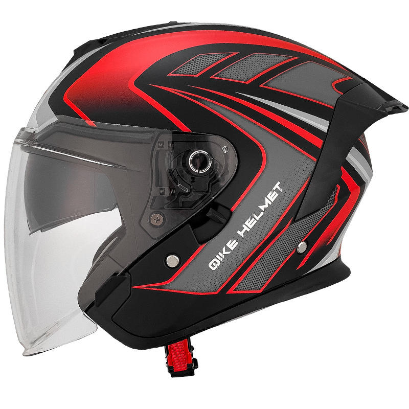 ABS Three-Quarter Helmet Safe Riding for Motorcycles Scooters E-Bikes ...