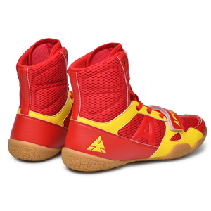 Chaussures de boxe et de lutte d'hiver professionnelles, légères, confortables, antidérapantes, personnalisées en usine, OEM, les plus populaires, bon marché, avec empeigne en PU et semelle en EVA - Product Image 6