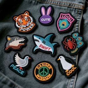 <span class=keywords><strong>2025</strong></span> rộng lớn Quà Tặng tùy chỉnh vải thêu vá Phù Hiệu may trên thêu các bản vá lỗi quần áo dệt vá - Product Image 2