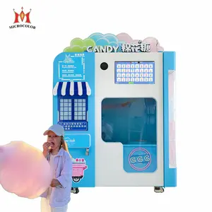 2023 Nieuwe Stijl Chinese Suikerspin Machine Met Multi Smaken Gemakkelijk Geld Verdienen Blauwe Suikerspin Machine Voor Walmart