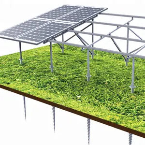 Fazenda solar 1 Mw sistema agrícola sistema montagem solar fotovoltaica fazenda energia solar