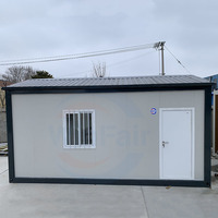 Maison mobile multifonctionnelle WinFair Structure en acier Flèche triangulaire Apex Conteneur préfabriqué Maison modulaire préfabriquée