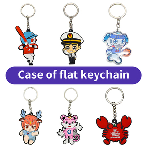 <span class=keywords><strong>Portachiavi</strong></span> 3D in PVC Personalizzato con Logo e Colori Personalizzabili, Regalo Promozionale con Personaggi dei Cartoni Animati come Jelly Cat, Coniglio, Mario - Product Image 3