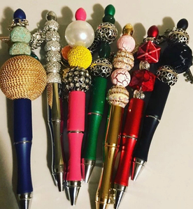 Di design FAI DA TE branelli di alfabeto Beadable <span class=keywords><strong>Penne</strong></span> stampato <span class=keywords><strong>A</strong></span> <span class=keywords><strong>Mano</strong></span> perline bubblegum Perline Penna <span class=keywords><strong>A</strong></span> Sfera per i bambini - Product Image 5