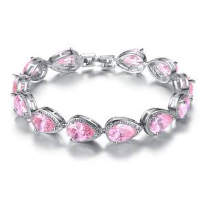 Plus récent intelligent <span class=keywords><strong>bracelet</strong></span> en zircon cubique pierre gemme <span class=keywords><strong>bracelet</strong></span> pour les femmes - Product Image 2