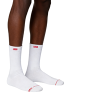 Chaussettes de sport antidérapantes en nylon à impression numérique personnalisées par le fabricant pour le football