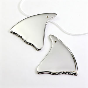 Alat Pijat Wajah Kinwong Sculpting Zinc Alloy <span class=keywords><strong>Gua</strong></span> <span class=keywords><strong>Sha</strong></span>, Alat Pengangkat Wajah dari Logam untuk Aplikasi Wajah, Pemijat Wajah - Product Image 1