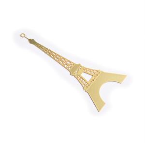 Marcapáginas de Metal Personalizado con la Torre Eiffel en Relieve Dorado, Recuerdo, Venta al Por Mayor - Product Image 3