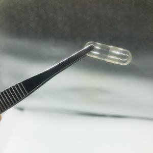 קפסולות ג'לטין ריקות שקופות, מידה 0, בעלות תקן חלאל ותואמות GMP, תוצרת YUEXI, תומכות בלוגו מותאם אישית לפי דרישת הלקוח. - Product Image 5