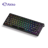 Akko TAC75 HE Claviers de jeu avec commutateurs magnétiques Claviers dynamiques Clavier de connexion filaire
