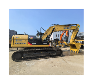 Excavadora CAT 320D usada en excelentes condiciones de trabajo Popular Caterpillar Cat 320D a la venta en Shanghai - Product Image 1