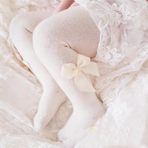 Medias para recién nacidos con lazo <span class=keywords><strong>de</strong></span> 0 a 3 meses <span class=keywords><strong>de</strong></span> 0 a 12, venta al por mayor, medias para bebés con lazo en negro, blanco, rosa, pantimedias para bebés <span class=keywords><strong>de</strong></span> Color sólido para niñas - Product Image 6