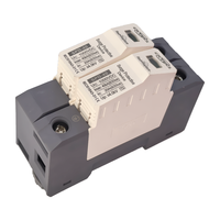 CKYECL T2 Parafoudre SPD personnalisé 40KA DC1000V 2P en nylon ignifuge pour système solaire électronique 500V