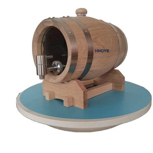 Barril <span class=keywords><strong>de</strong></span> Roble Miniatura <span class=keywords><strong>de</strong></span> 3L, 5L, 10L, 20L, 50L, 200L, 225L, Barrica <span class=keywords><strong>de</strong></span> Madera para <span class=keywords><strong>Whisky</strong></span> con Soporte para Decoración <span class=keywords><strong>de</strong></span> Bar en Casa - Product Image 2