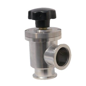 Válvula Angular Manual de Acero Inoxidable KF10 50 con Brida para Gas a Temperatura Normal, Aplicación General - Product Image 5