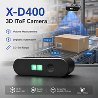 Capteur de vision 3D X-D400 pour l'automatisation des lignes de production, machine de comptage d'objets, caméra optique industrielle IToF 3m
