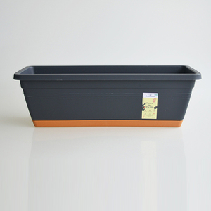 Balcony Plant Vegetable Flower <strong>Planter</strong> Plastic Garden Simple <strong>Rectangular</strong> Hanging Long Flower Pot Trough - Product Image 6