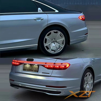 Kit carrosserie pour Audi A8L D5 18-22, mise à niveau vers le modèle 2023 D5PA Horch : pare-chocs avant, calandre, garniture, diffuseur arrière, feux arrière, phares.