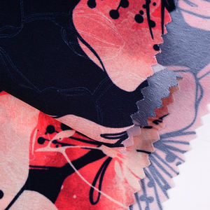 Tissu crêpe explosif de nouveaux produits pour Hijab impression numérique Koshibo tissu polyester en mousseline de soie pour robe - Product Image 2